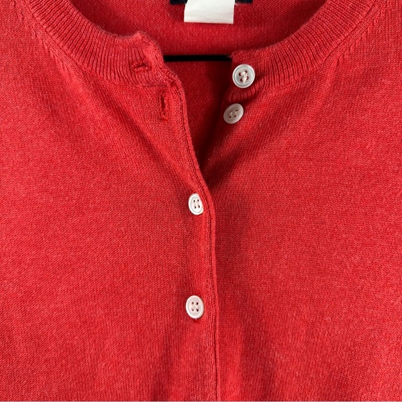 J. Crew 100% Cotton Cardigan | Size Small - Picture 4 of 9